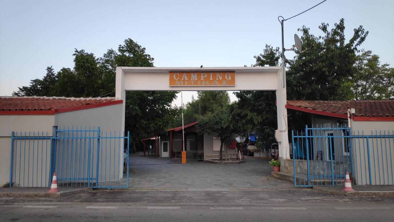 Camping Mitikas And Bungalows Plaka Litóchoro Exterior foto